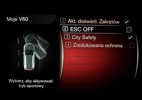 Volvo V60 Cross Country cena 68800 przebieg: 199000, rok produkcji 2017 z Opoczno małe 436
